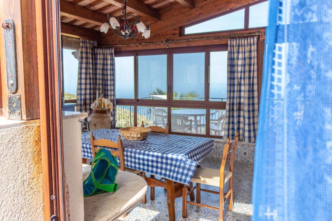 Villa Azzurra Con Vista Sul Mare San Vito Lo Capo Bagian luar foto