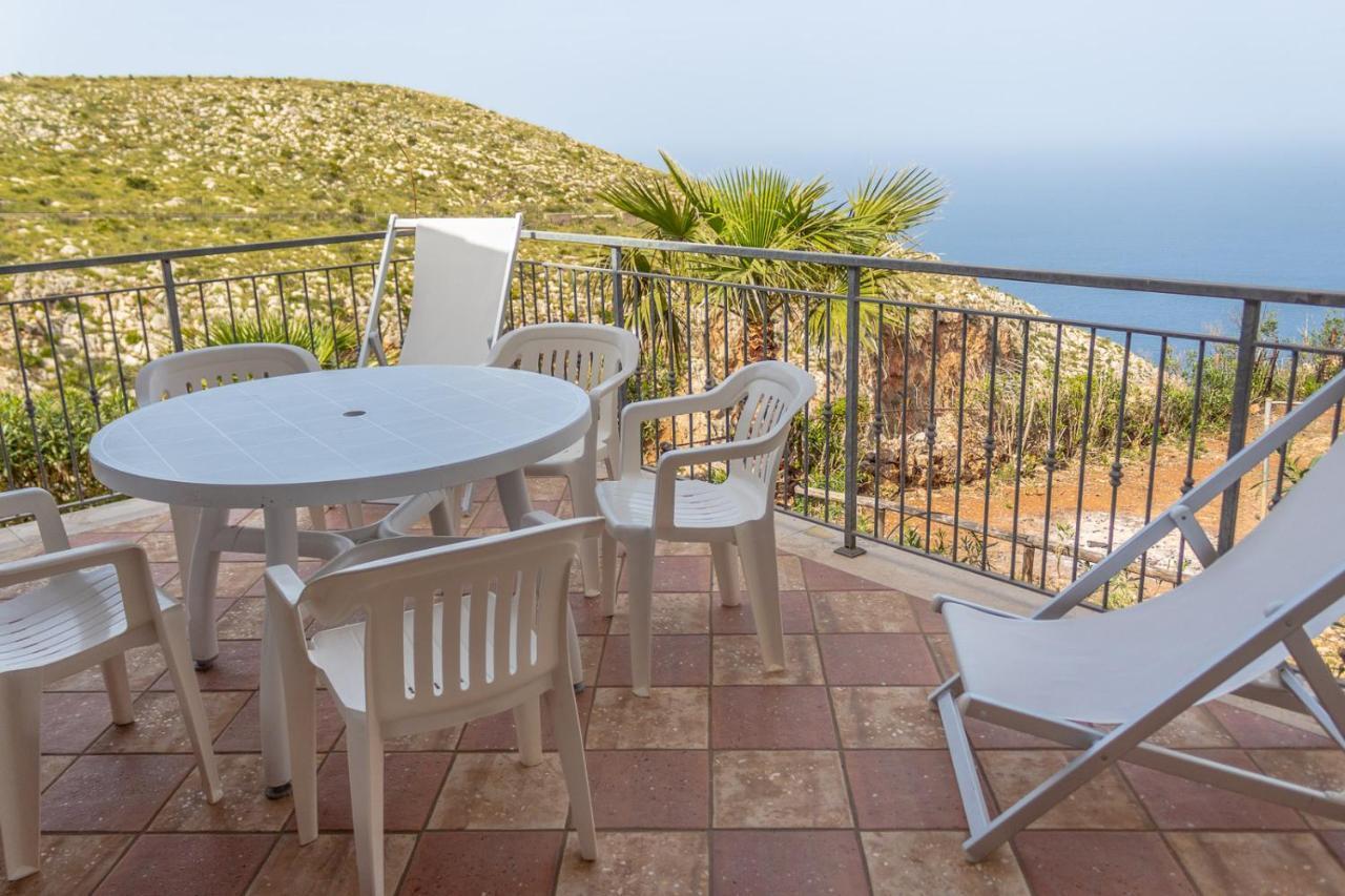 Villa Azzurra Con Vista Sul Mare San Vito Lo Capo Bagian luar foto