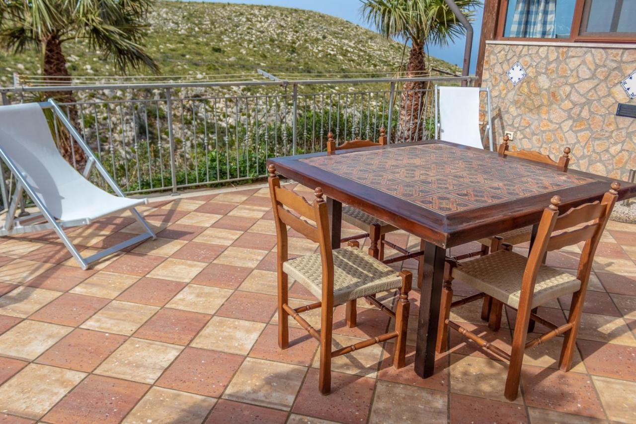 Villa Azzurra Con Vista Sul Mare San Vito Lo Capo Bagian luar foto